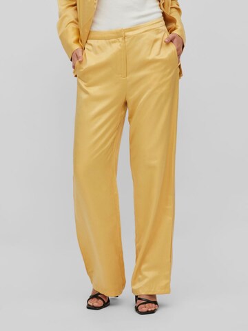 Wide Leg Pantalon VILA en jaune : devant