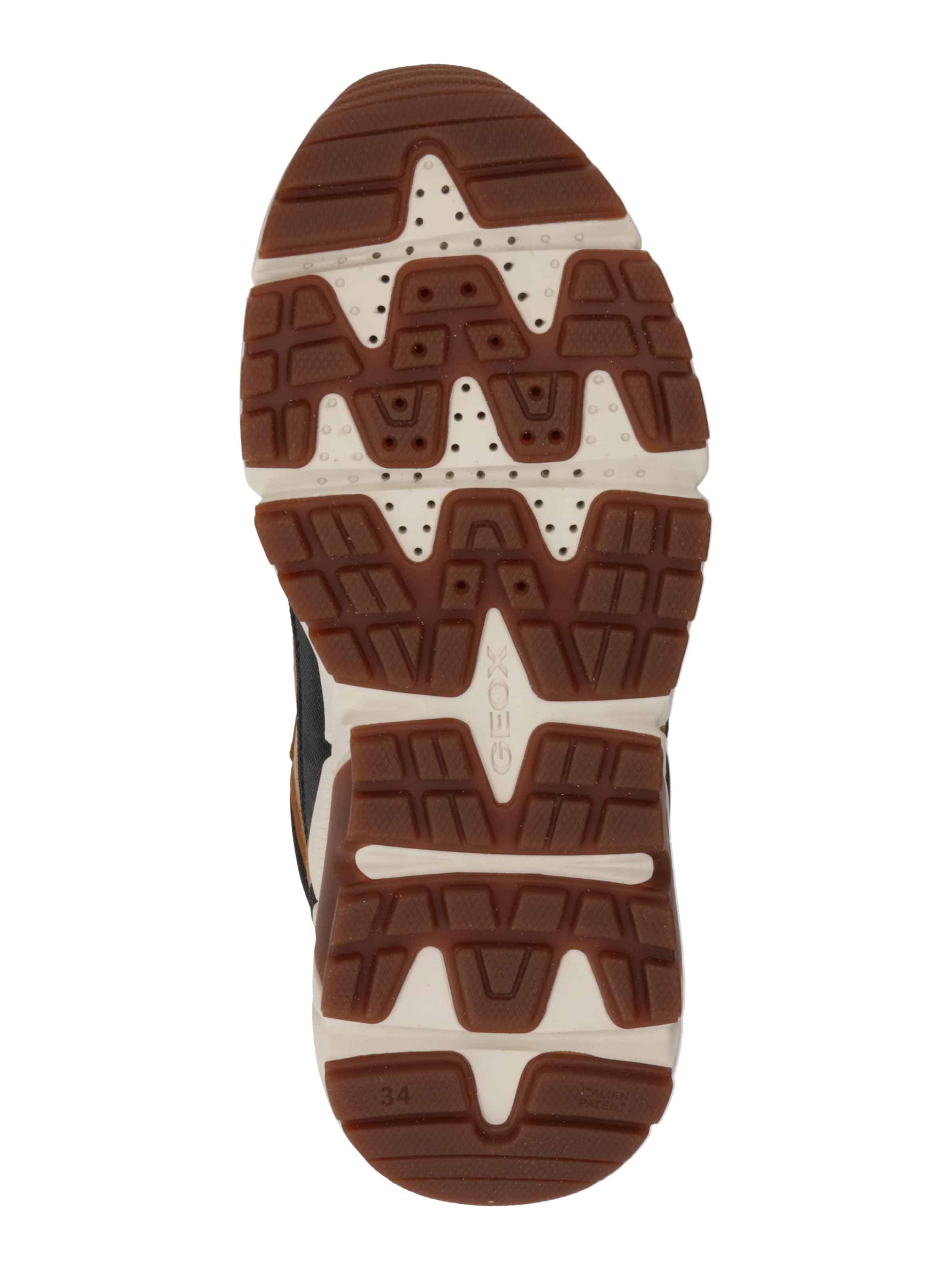 GEOX Stiefel 'Flexyper Plus' in Braun