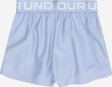 UNDER ARMOUR Loosefit Sportbroek 'Play Up' in Blauw