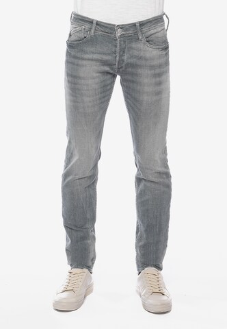 Le Temps Des Cerises Regular Jeans in Grey: front