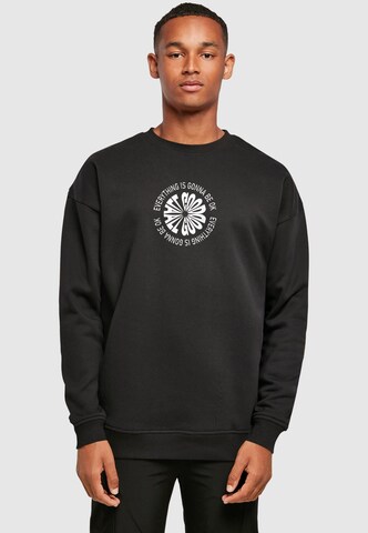 Merchcode Sweatshirt 'All Good' in Black: front