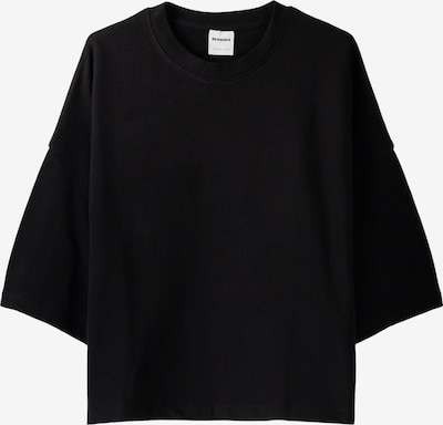 Bershka T-Shirt in schwarz, Produktansicht