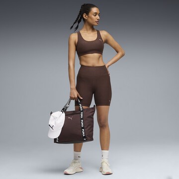 PUMA Skinny Sports trousers 'Cloudspun' in Brown