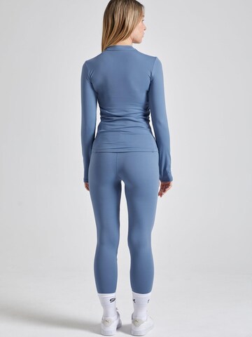 SPORTKIND Funktionsshirt 'Langarmshirt High-Neck'‌‌‌‌‌‌ in Grau