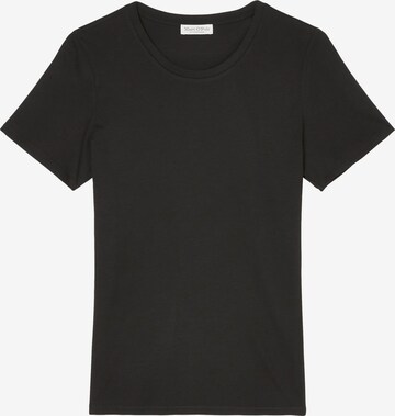 T-shirt Marc O'Polo en noir : devant