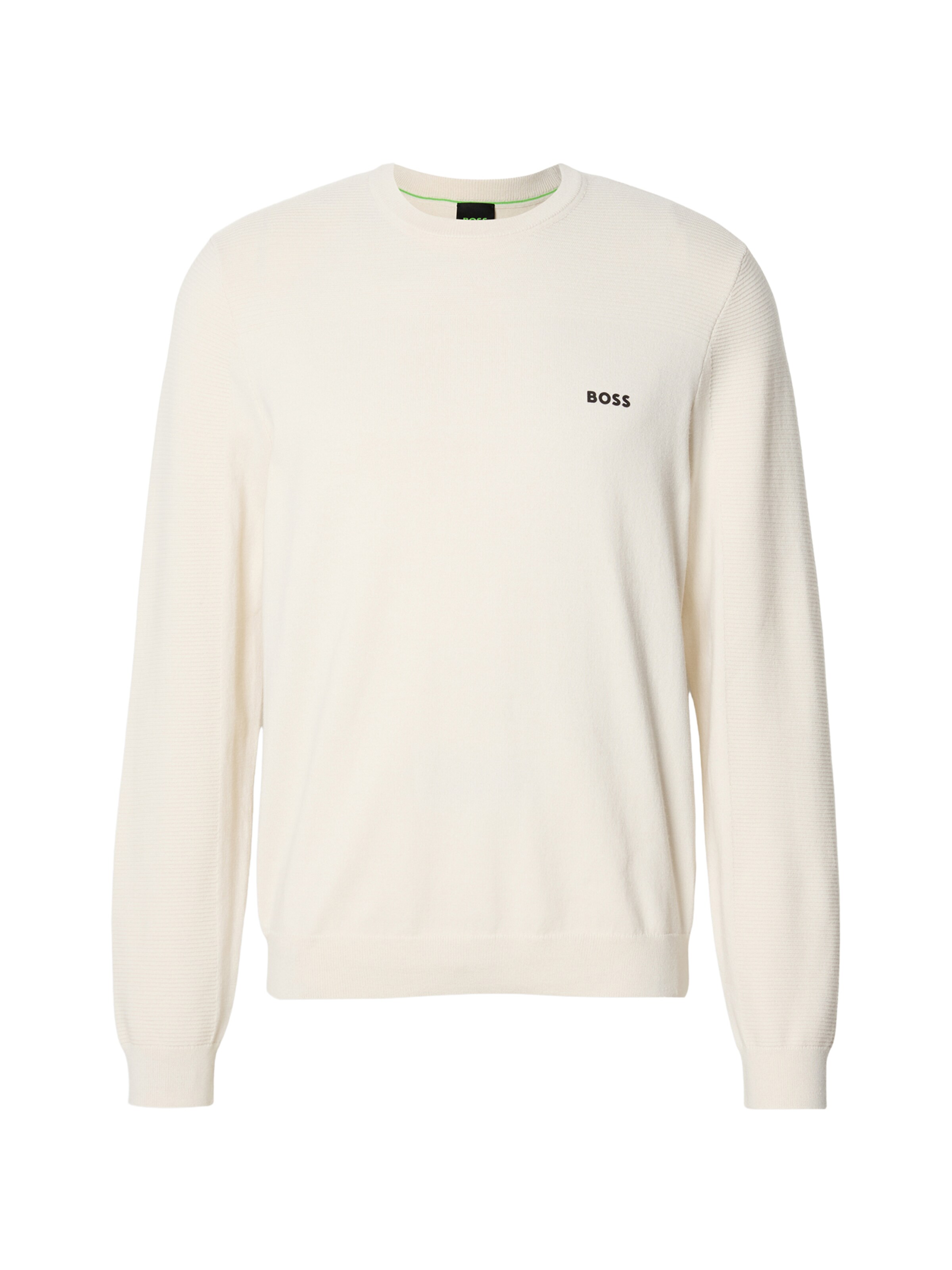 BOSS Свитер 'Momentum-X' в Белый: спереди