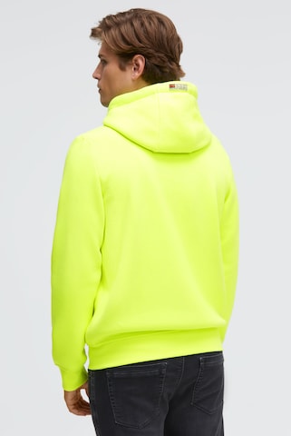 CAMP DAVID Zip-Up Hoodie in Green