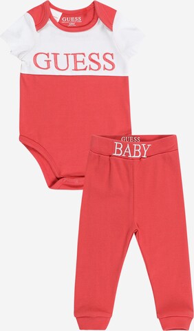 GUESS Set in Red: front