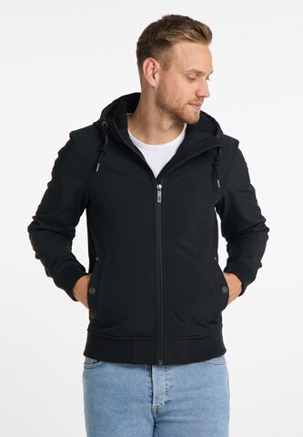 MO Between-season jacket in Black: front