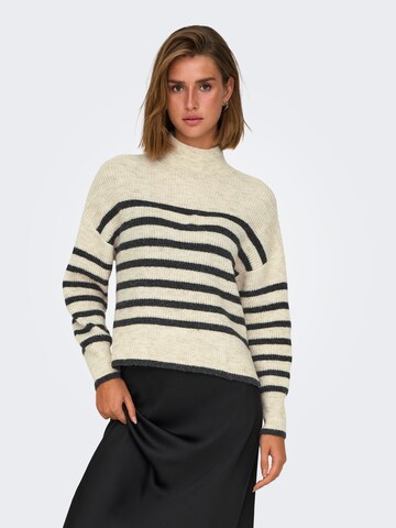 ONLY Pullover 'ONLFridi' in Grau