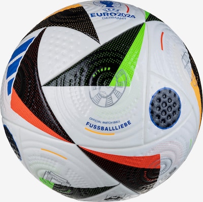 ADIDAS PERFORMANCE Ball in blau / neongrün / schwarz / weiß, Produktansicht