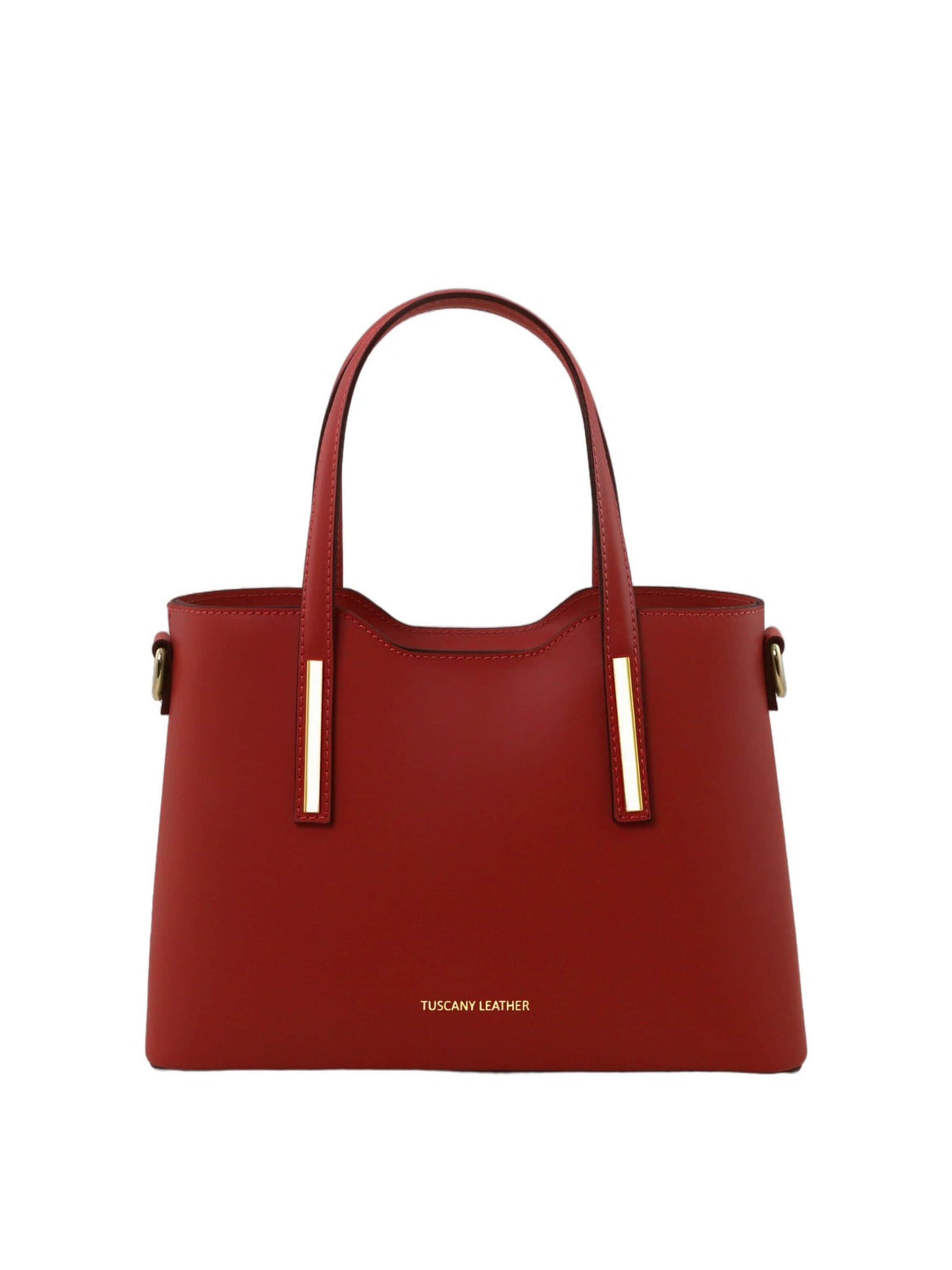Tuscany Leather Poodlemiskott 'Olimpia', värv punane: eest vaates