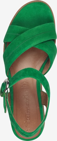 Sandales TAMARIS en vert