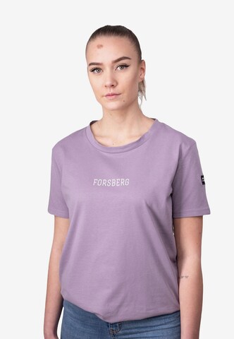 FORSBERG Shirt 'Ilma' in Purple: front