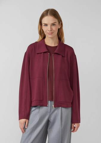 s.Oliver Sweatvest in Rood