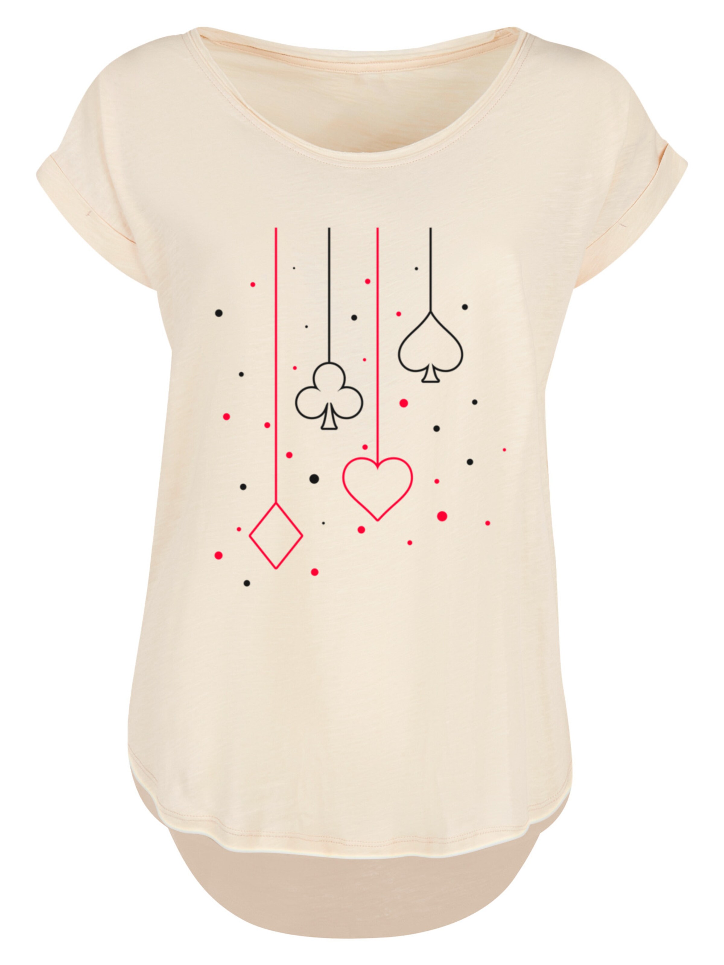 F4NT4STIC Shirt in Beige: front