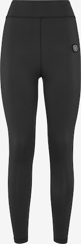 Pantaloni sportivi 'Scratch' di Plein Sport in nero: frontale