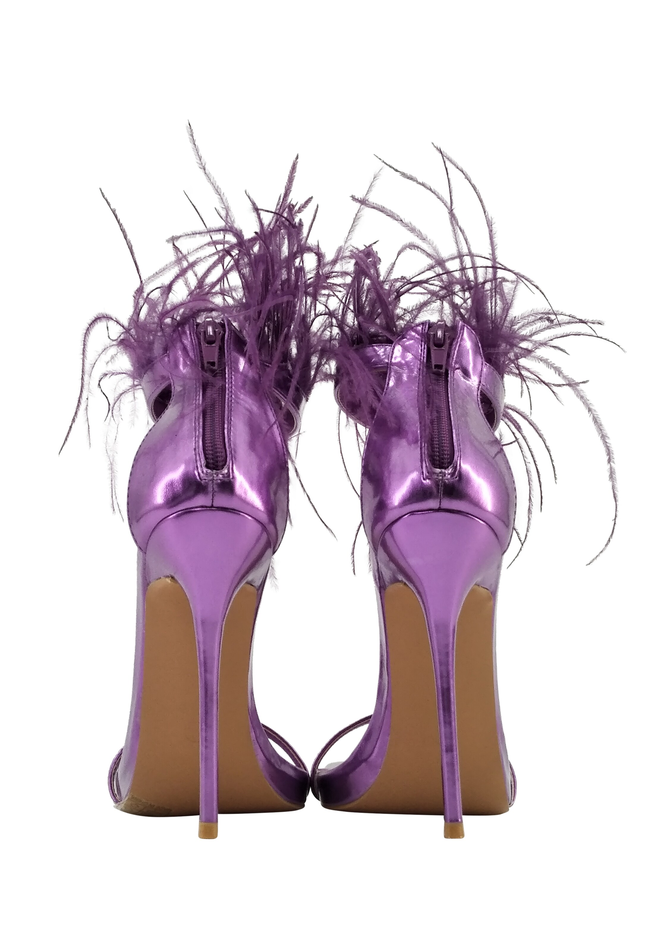 faina Sandali s paščki 'Minya' | vijolična barva