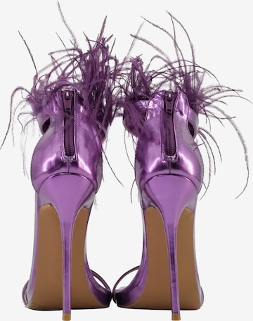 faina Strap Sandals 'Minya' in Purple