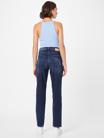 MAC Tapered Jeans 'Rich Carrot' in Blau