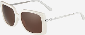 Michael Kors Sunglasses 'ROCHELLE' in White: front
