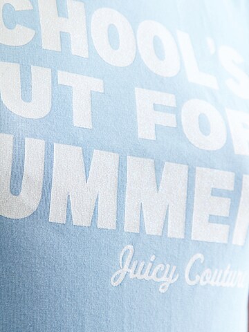 Juicy Couture Top 'SCHOOLS OUT' in Blauw