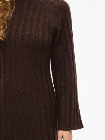 VILA Knit dress 'VICLEO' in Brown
