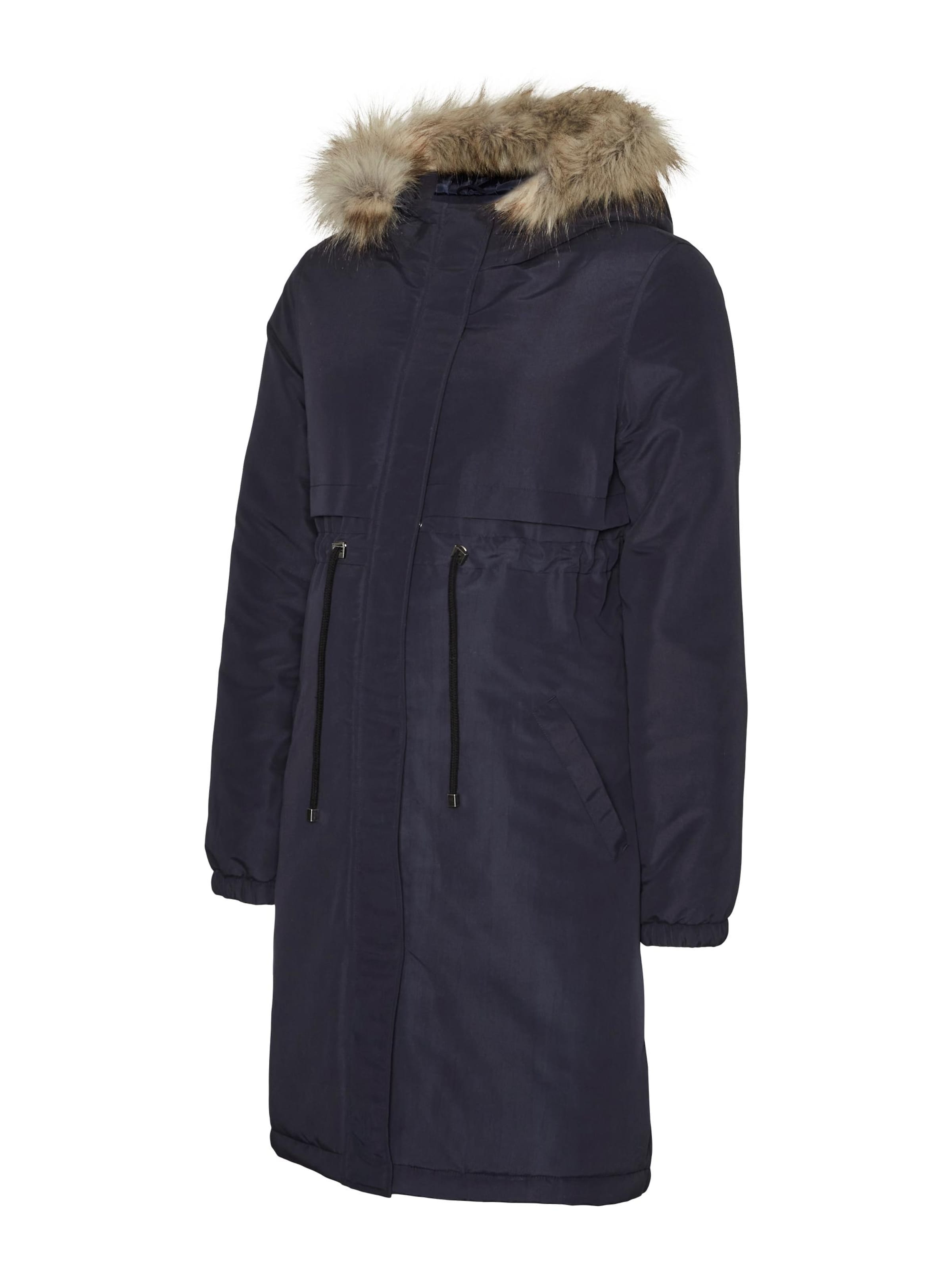 MAMALICIOUS Vinterparka 'Jessi' i blå: forside