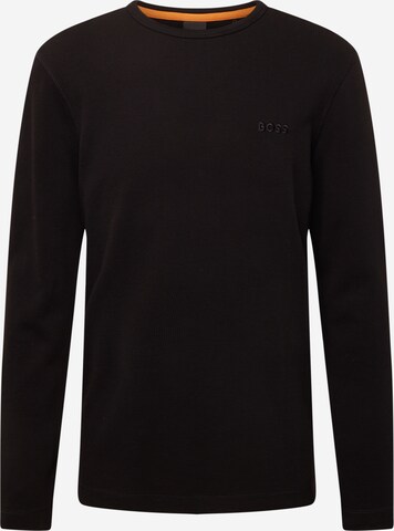 BOSS Sweater 'Tempesto' in Black: front