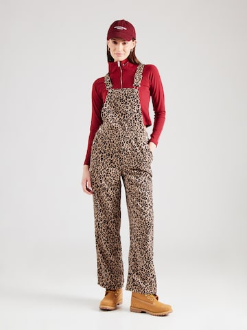 Wide leg Pantaloni con pettorina 'ONLTracy' di ONLY in beige: frontale