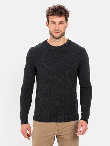 CAMEL ACTIVE Sweater in Grey: front