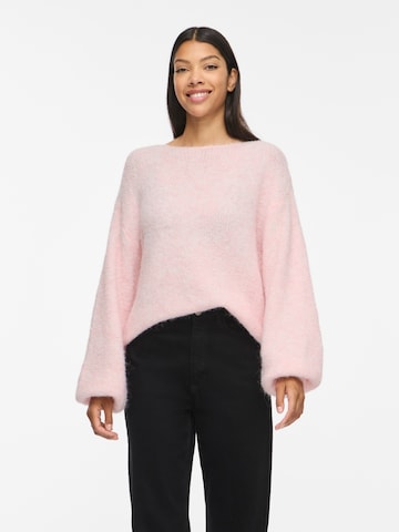 Pull-over 'VIMARLEY' VILA en rose : devant