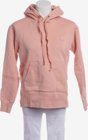 Acne Sweatshirt & Zip-Up Hoodie in XS in Pink: front