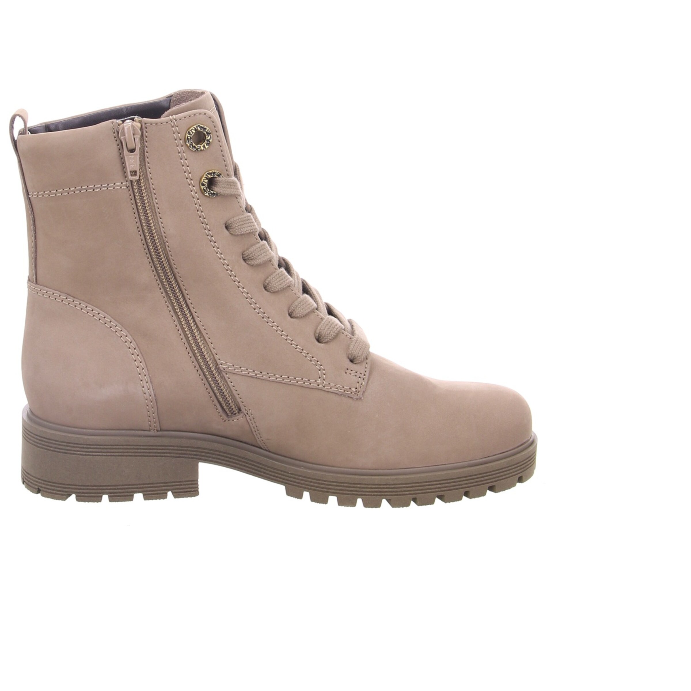 GABOR Lace-up boot in Grey