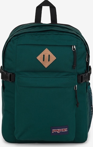 JANSPORT Backpack in Green: front