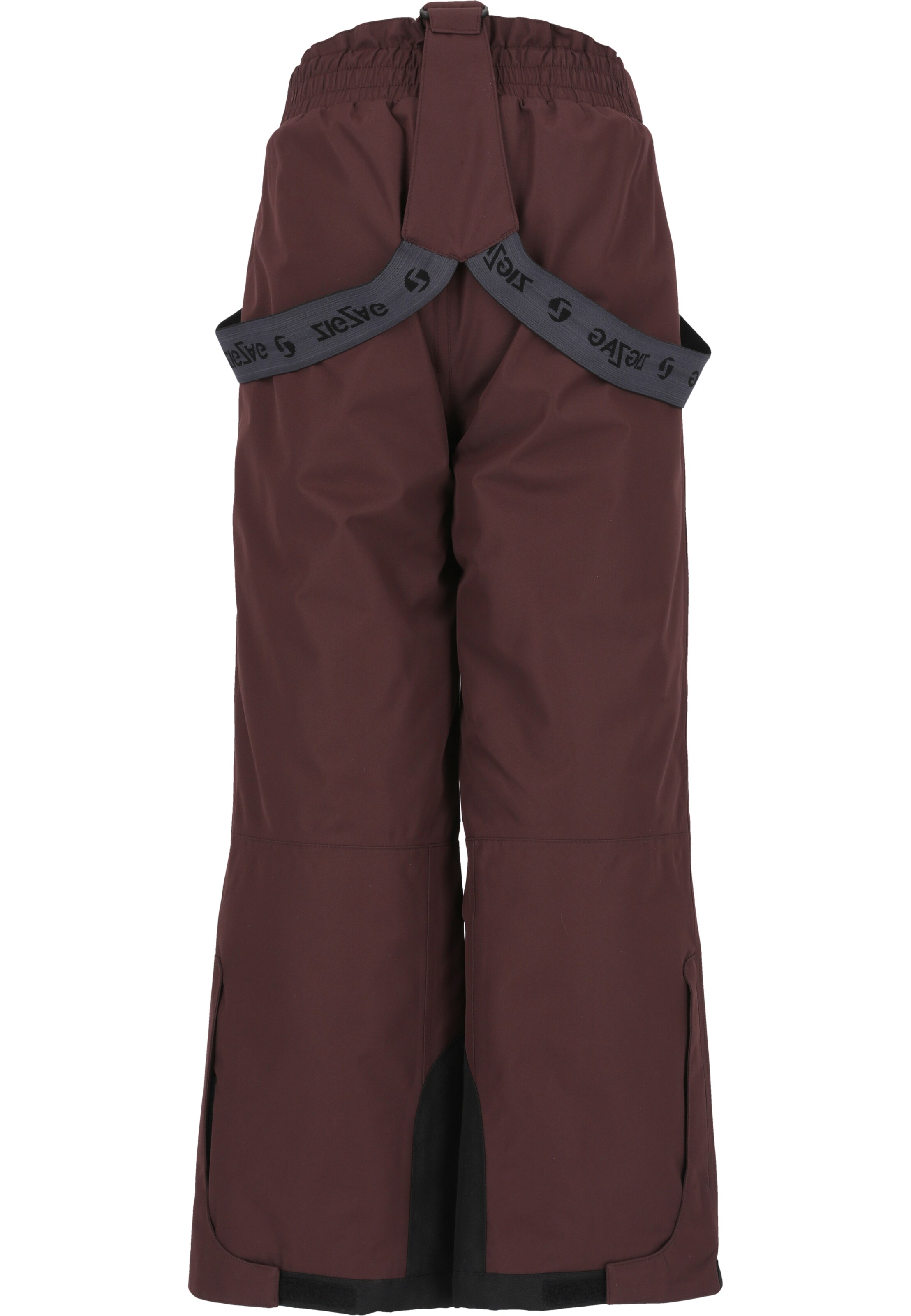 ZigZag Boot cut Sports trousers 'PROVO' in Brown