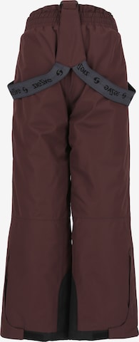 ZigZag Regular Workout Pants 'PROVO' in Brown