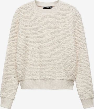 Pull-over MANGO en beige : devant