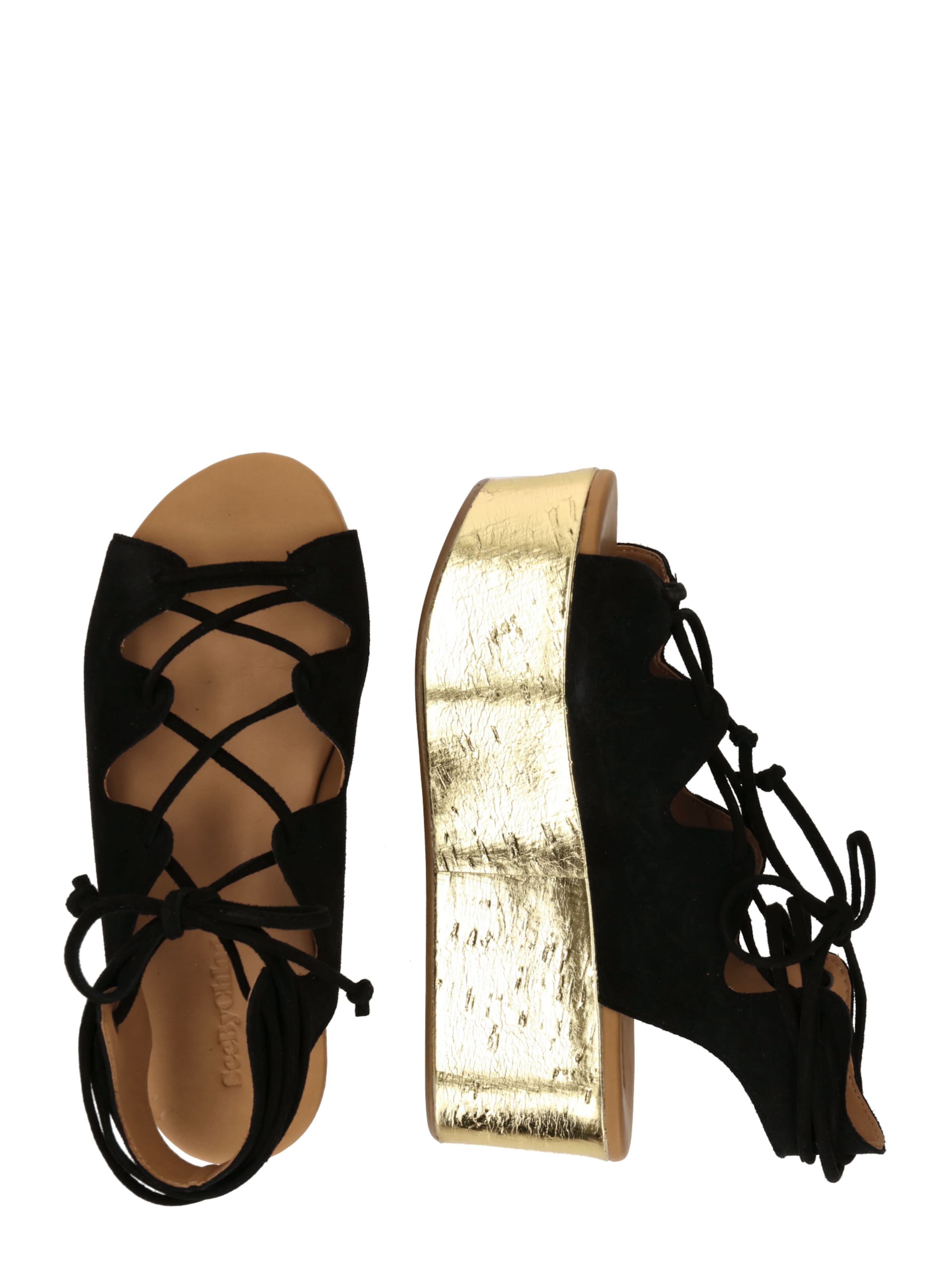 Sandalo di See by Chloé in nero