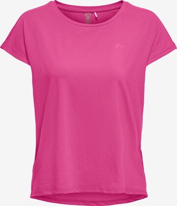 ONLY PLAY Performance Shirt 'ONPAUBREE' in Pink: front