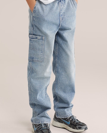 WE Fashion - Loosefit Vaquero en azul: frente