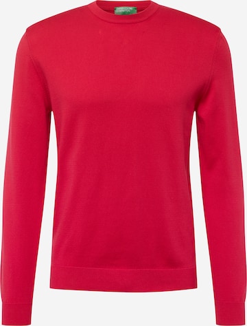 UNITED COLORS OF BENETTON Sweater in Red: front