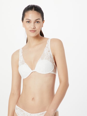 Triangle Soutien-gorge Women' Secret en blanc : devant