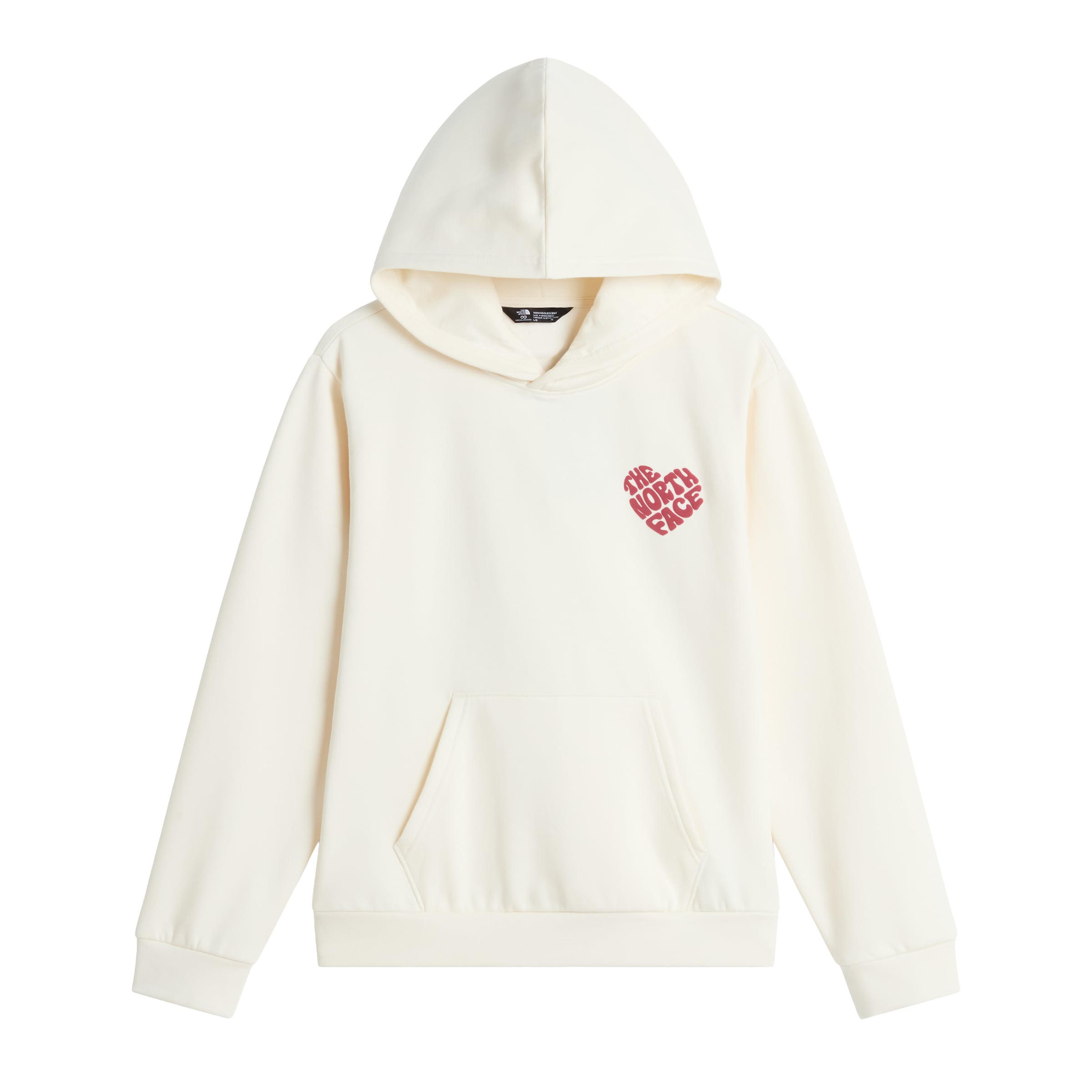 THE NORTH FACE Sweatshirt in White: front