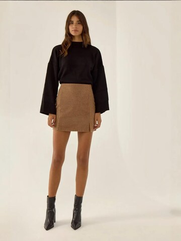 Hiccup Skirt in Brown