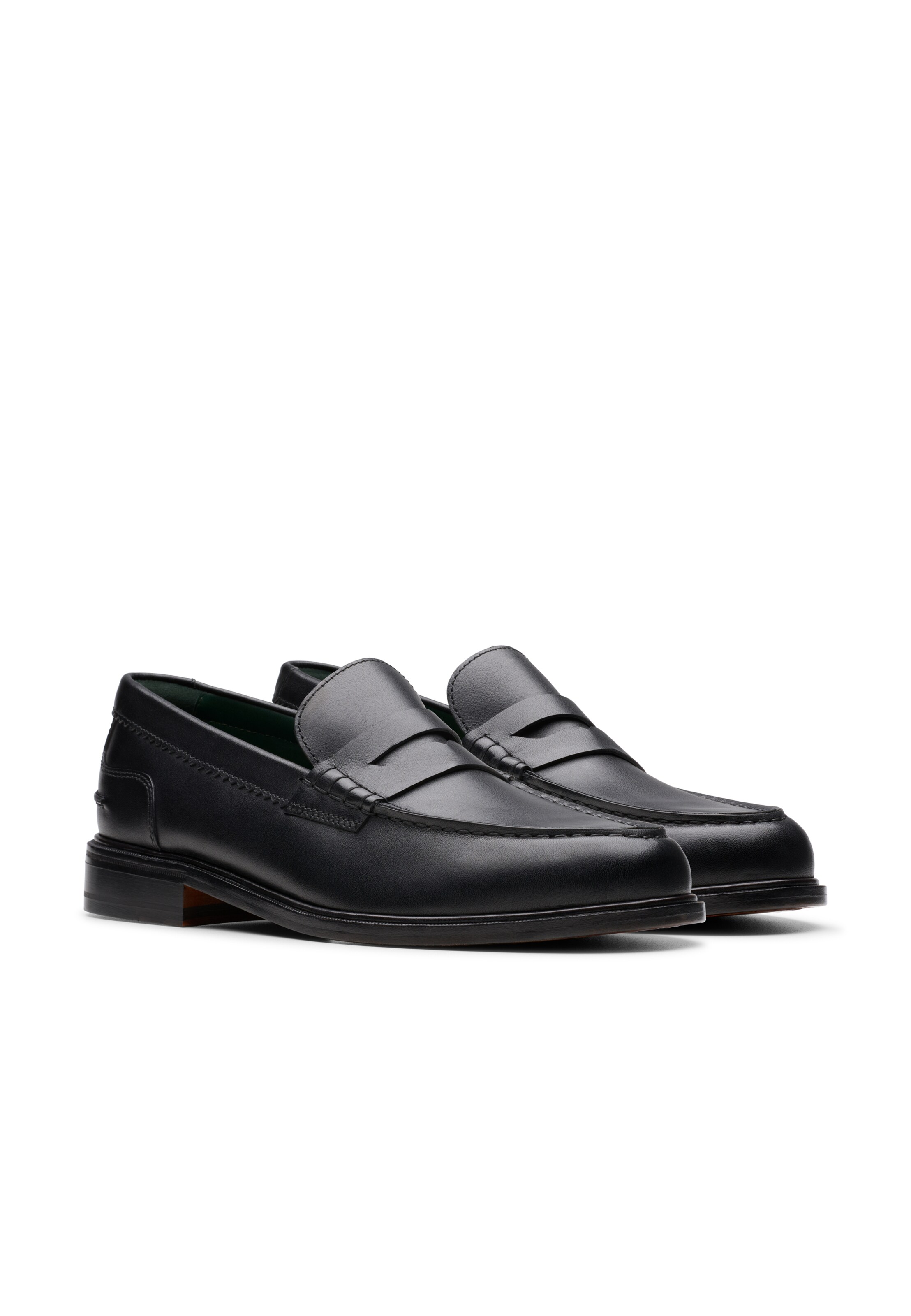 CLARKS Slip-ons 'CraftJames' in Black