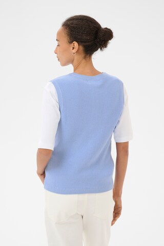 Part Two Strickweste 'PWGemma' in Blau