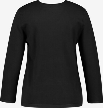 SAMOON Pullover in Schwarz