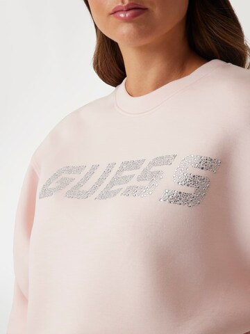GUESS Sweatshirt 'Cecilia' in Pink