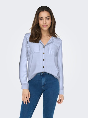 ONLY Bluse in Blau: Vorderseite